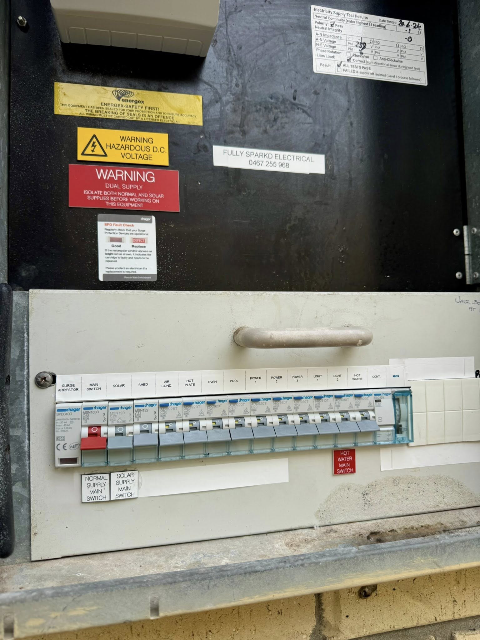 Fully Spark'd Electrical - licenced switchboard electrician serving Munruben QLD